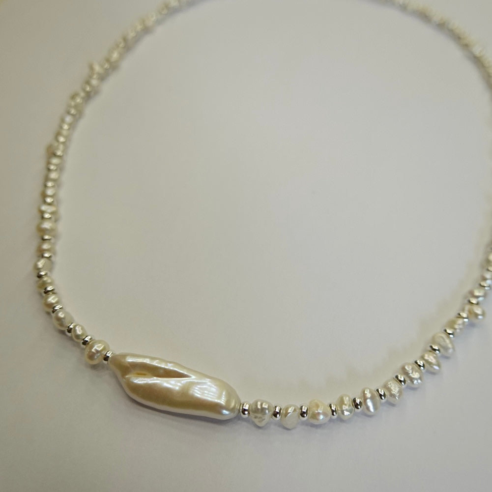 May Nugget Pearl Necklace